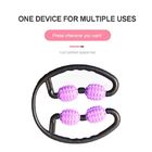 306° Four Wheel Muscle Fascia Massager Comfortable Adjustable Width