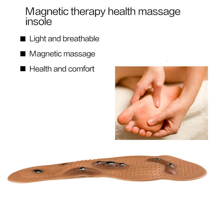 I sottopiedi magnetici di agopressione di sollievo dal dolore, cuscinetti magnetici della scarpa eliminano gli odori del piede