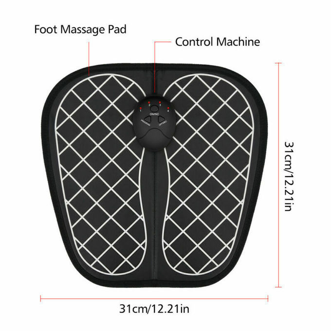 Massaggiatore ricaricabile di circolazione del piede, intensità di modo 10 del cuscinetto 6 di massaggio del piede di SME