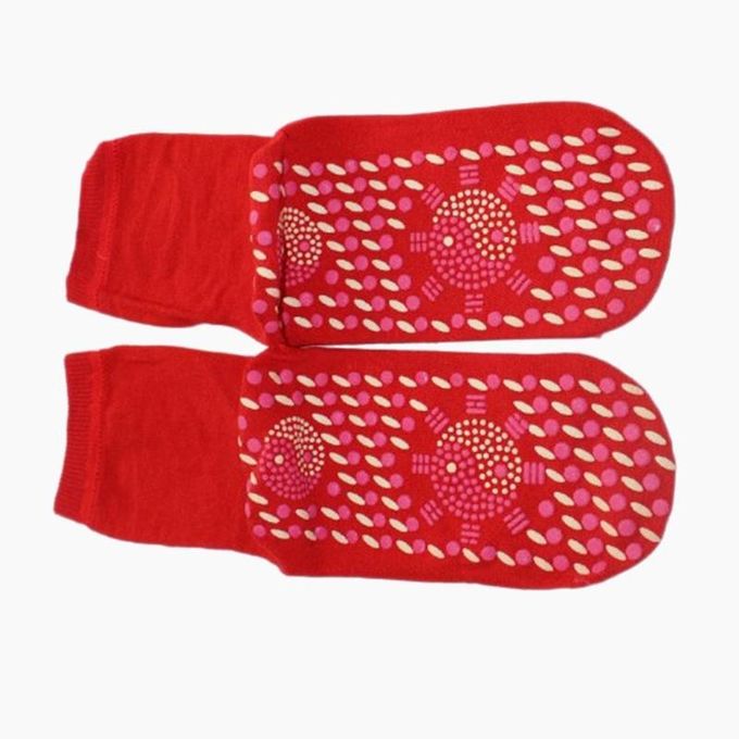 Peso di riscaldamento 40g di anti di affaticamento di Shiatsu del piede del massaggiatore auto respirabile magnetico dei calzini