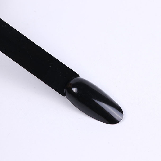 Dimensione su misura unghia falsa acrilica capa rotonda degli strumenti di cura dell'unghia per il grafico dello smalto dell'esposizione